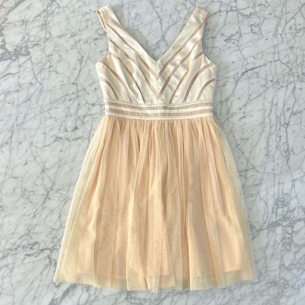 NWT Ark & Co Bodice Tulle Dress Sz M